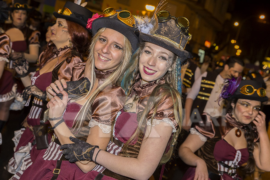 Rua del Carnaval de Les Roquetes del Garraf 2017